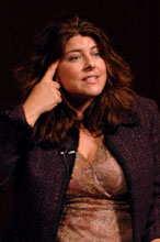 Naomi Wolf  delivering an Ubben Lecture