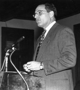 Bob Woodward delivering an Ubben Lecture