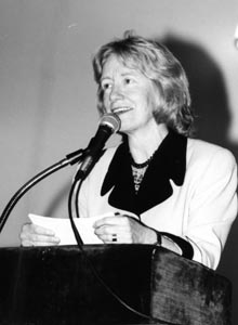 Doris Kearns Goodwin delivering an Ubben Lecture
