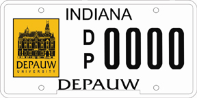 DePauw License Plate.jpg