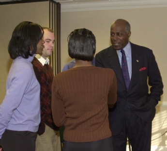 Vernon Jordan 2001 students