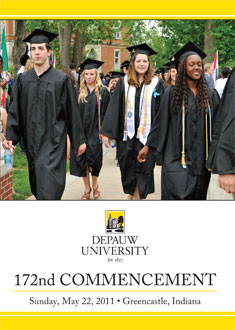 2011 Commencement DVD Jacket