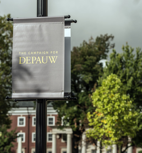 Campaign for DePauw banner