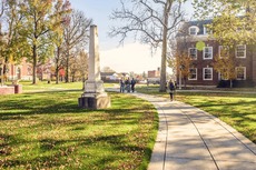 Autumn Day on Campus