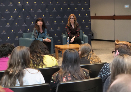 Jenna Fisher during the question answer session