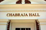 Chabraja Hall building title