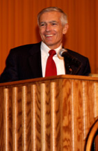 General Wesley K. Clark delivering an Ubben Lecture