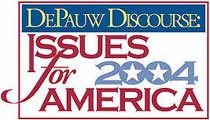 DePauw Discourse logo